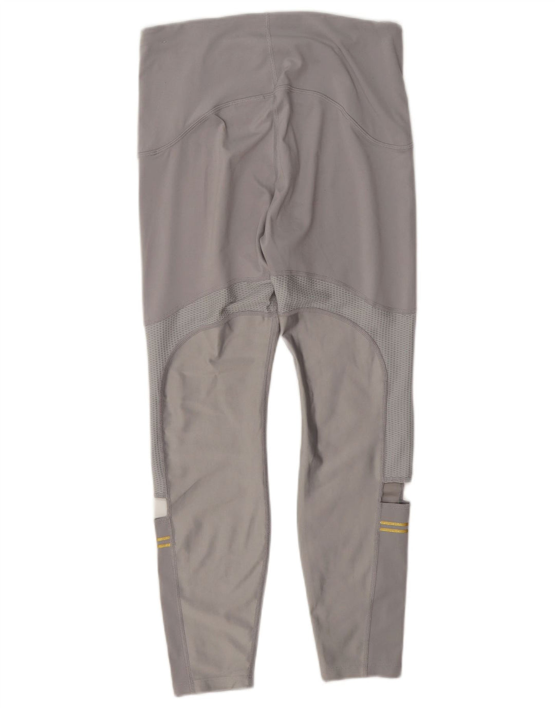 Leggings Nike Dri Fit Feminino UK 12 Poliéster Cinza Médio