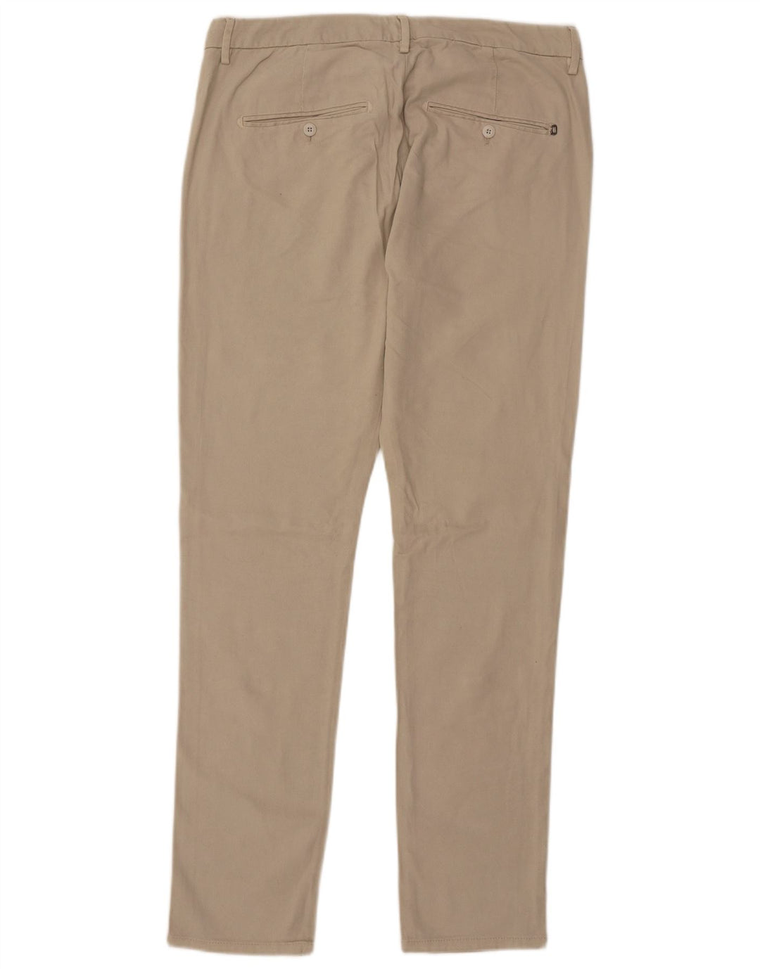 Calça Chino Masculina Dondup Slim W34 L33 Bege Modal