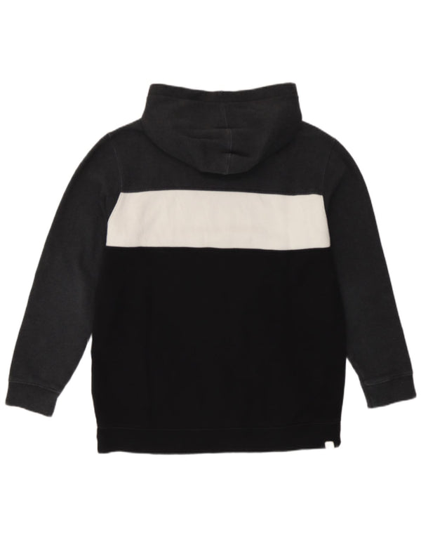 Vans feminino gráfico moletom com capuz UK 18 XL azul marinho colorblock algodão