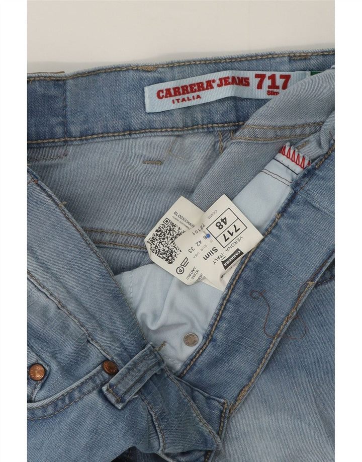 Carrera Masculino 717 Slim Jeans IT 48 Médio W33 L32 Azul Algodão