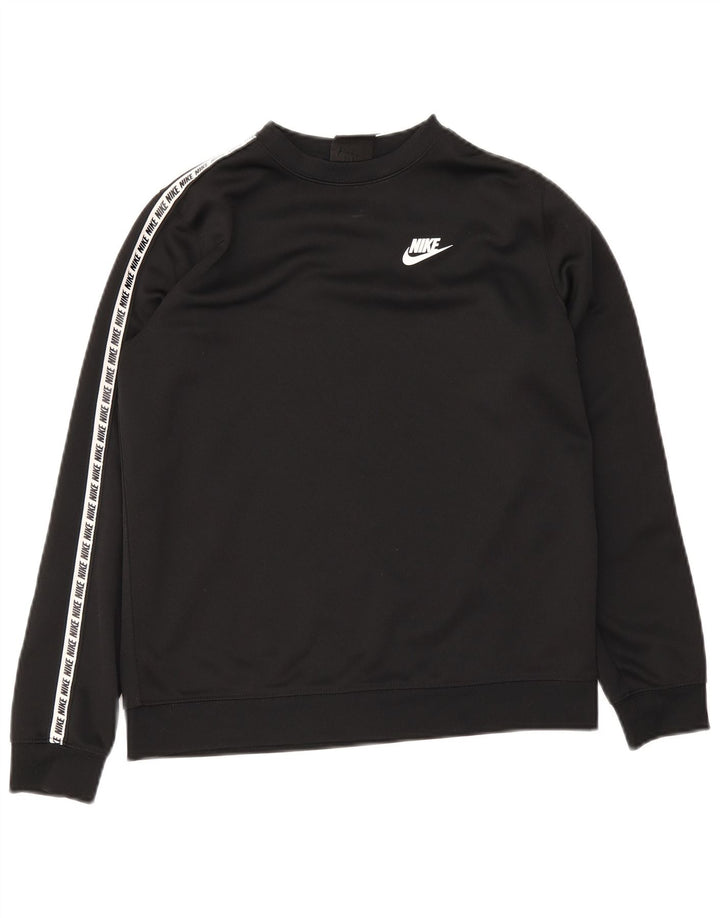 Moletom gráfico Nike Boys Jumper 13-14 anos XL preto poliéster