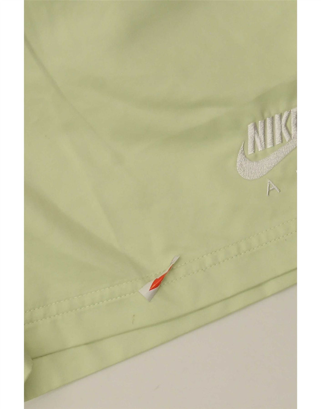 Shorts esportivos femininos Nike UK 10 pequeno poliéster verde