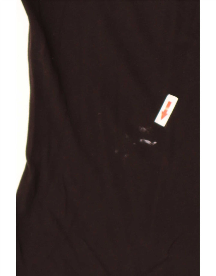 Puma Camiseta Feminina Graphic Top UK 12 Médio Preto