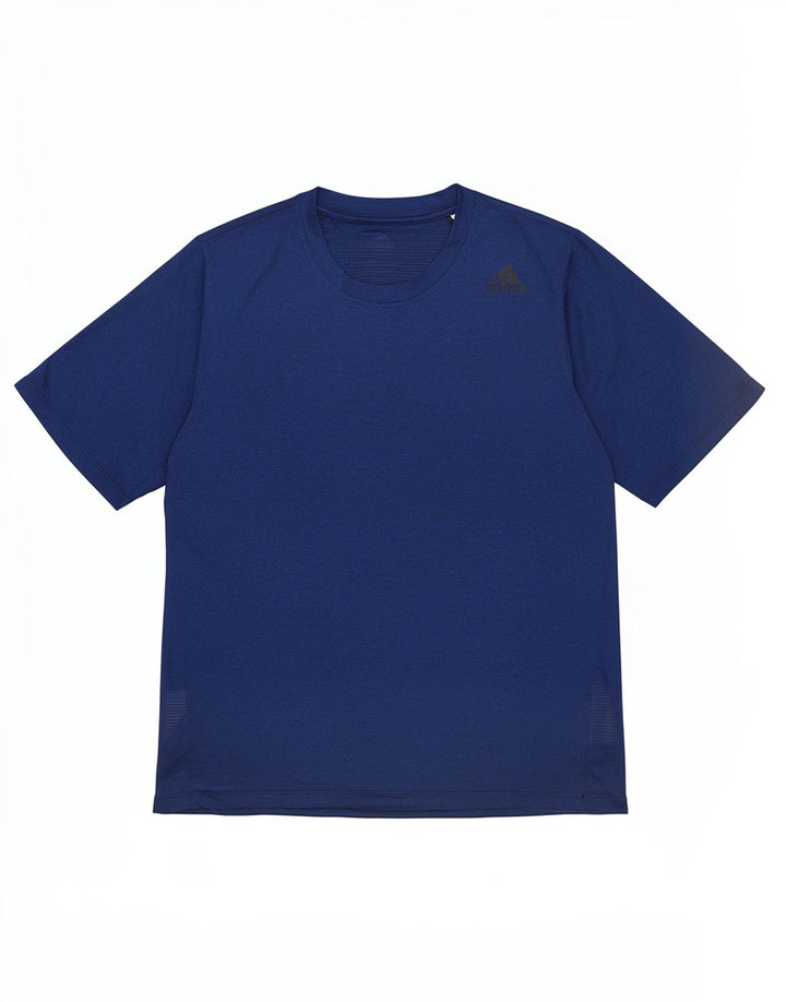 Camiseta masculina Adidas Top Médio Azul Poliéster