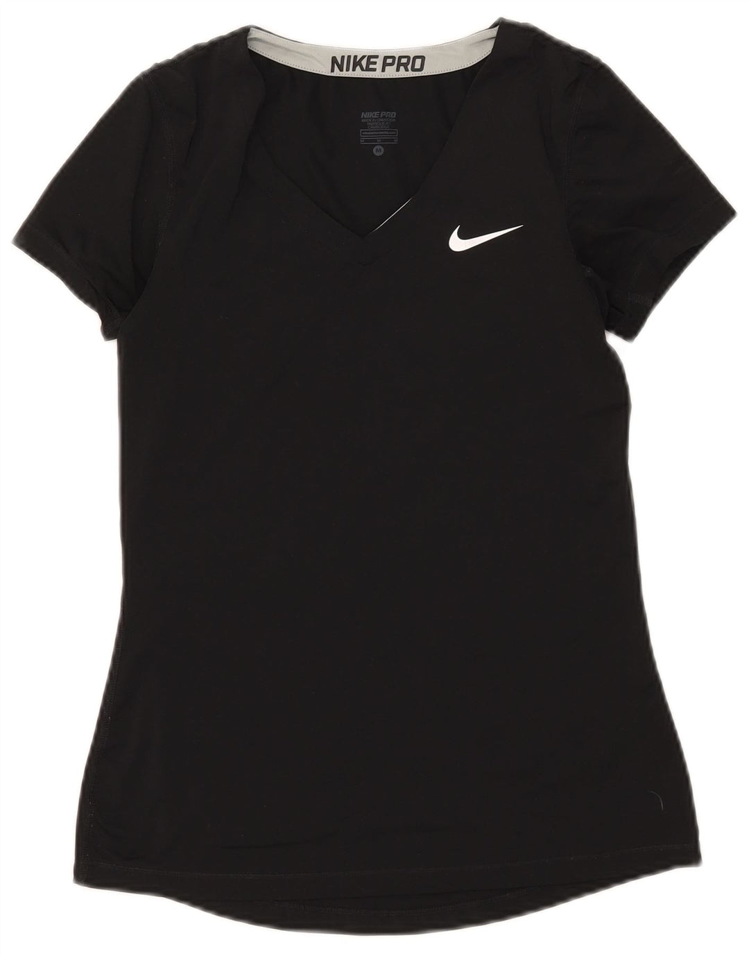 Camiseta Nike Feminina Dri Fit Top UK 12 Médio Preto Poliéster