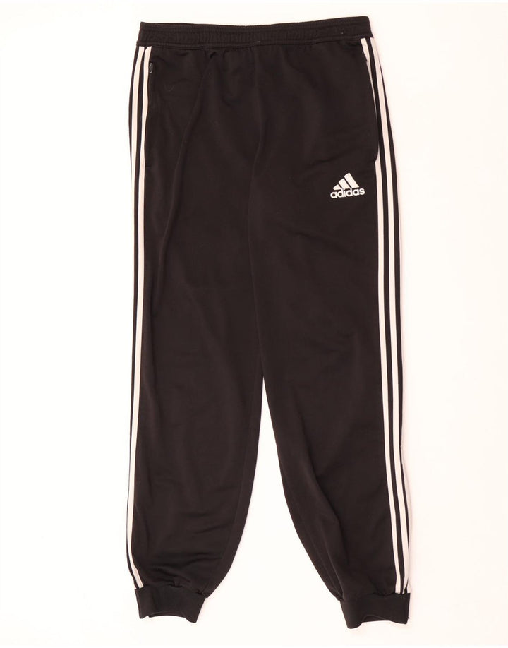 Adidas Mens Treino Calças Joggers Médio Poliéster Preto