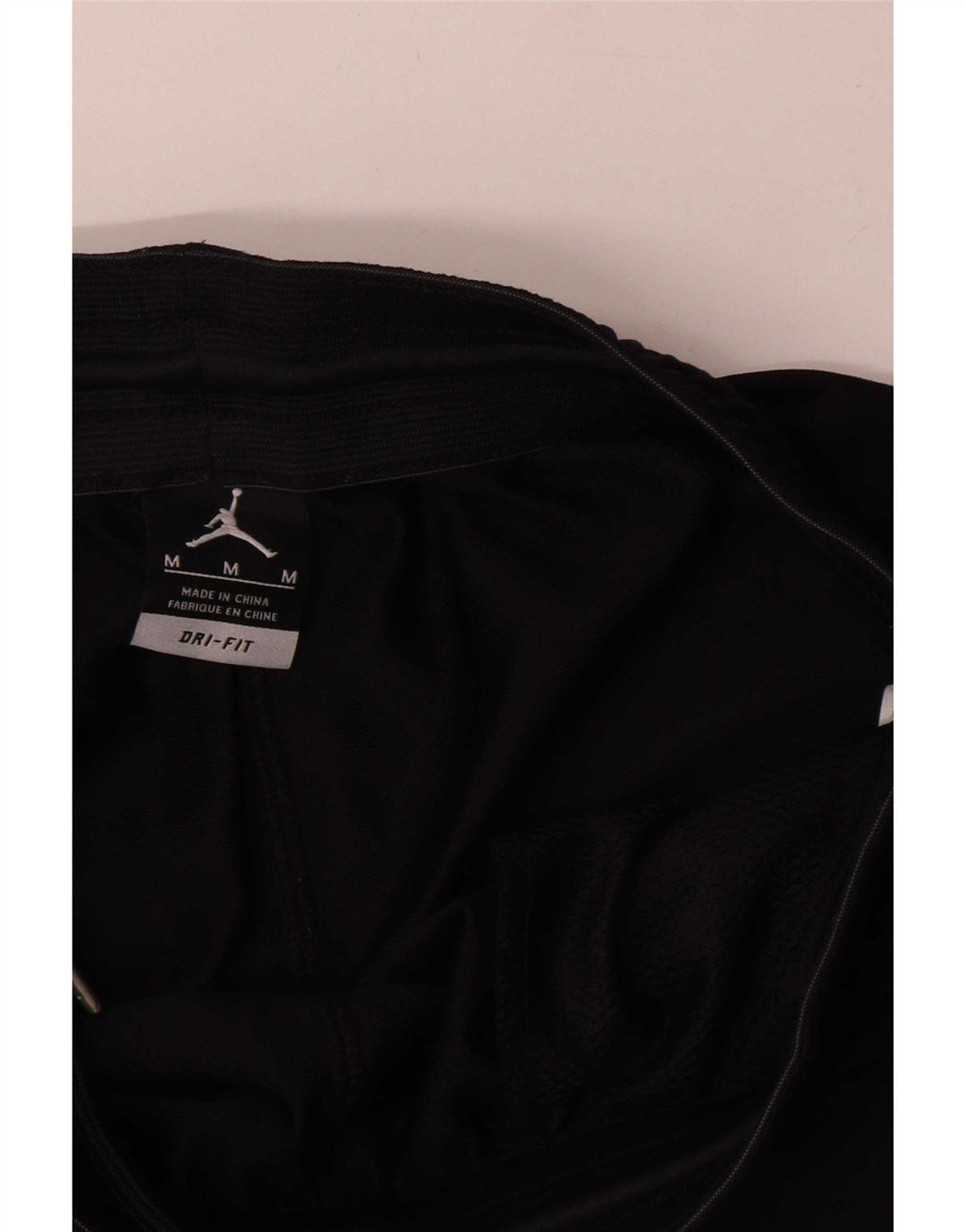 Jordan Mens Dri Fit Graphic Sport Shorts Médio Preto Poliéster