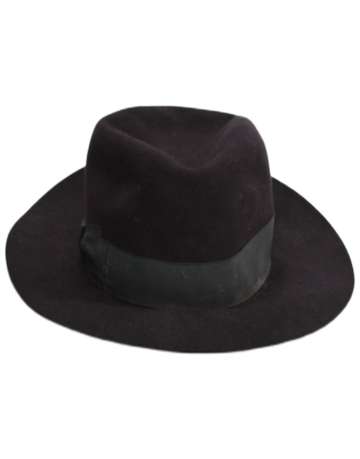 Chapéu Fedora masculino Borsalino pequeno preto clássico