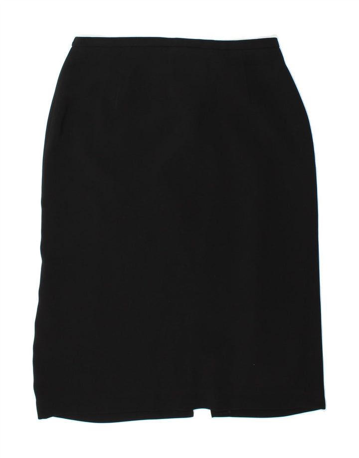 MICHAEL H Womens Pencil Skirt UK 16 Large W34  Black Vintage Michael H and Second-Hand Michael H from Messina Hembry 