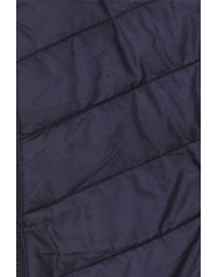 Jaqueta acolchoada masculina G-Star UK 36 pequena poliamida azul marinho