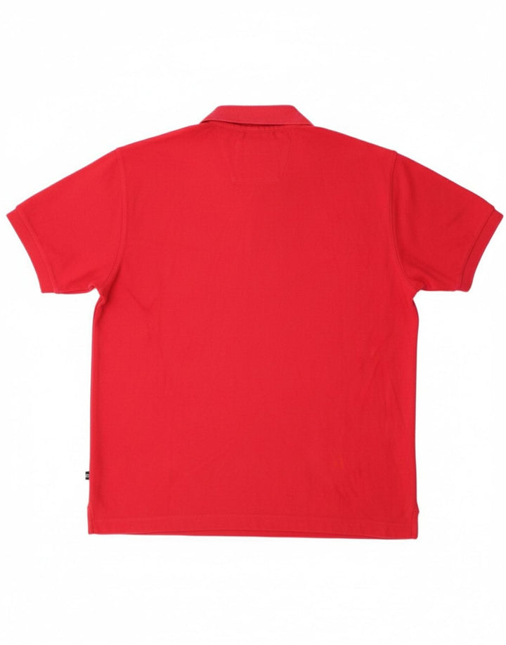 Camisa polo masculina NAUTICA 2XL algodão vermelho