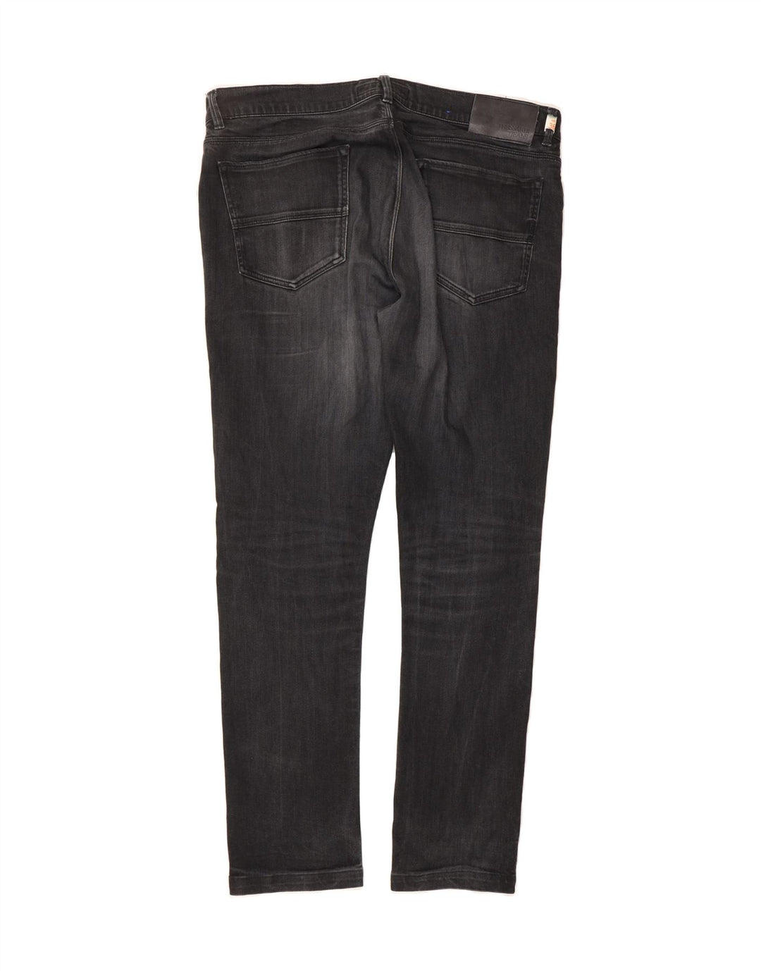 TRUSSARDI Mens Slim Jeans W36 L30 Black Vintage Trussardi and Second-Hand Trussardi from Messina Hembry 