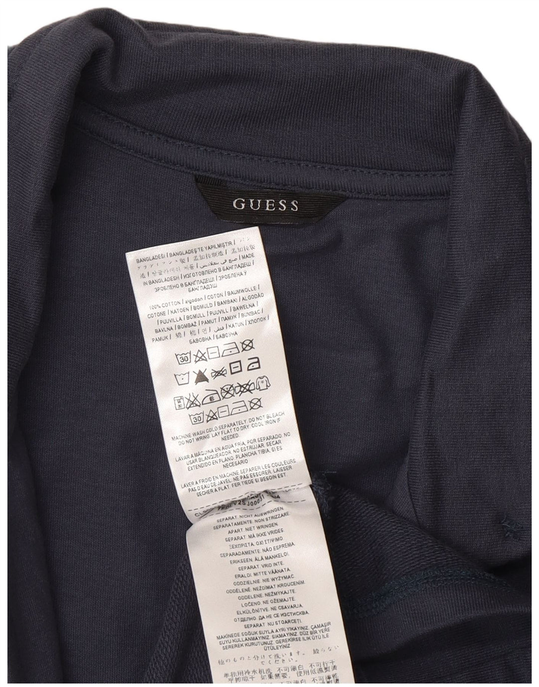 Jaqueta Blazer Guess Boys 2 Botões 11-12 Anos Azul Algodão