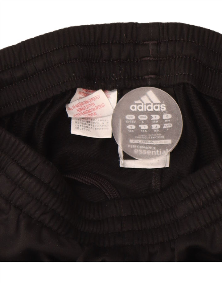 Calças de treino ADIDAS Meninos Joggers 13-14 Anos Preto Poliéster