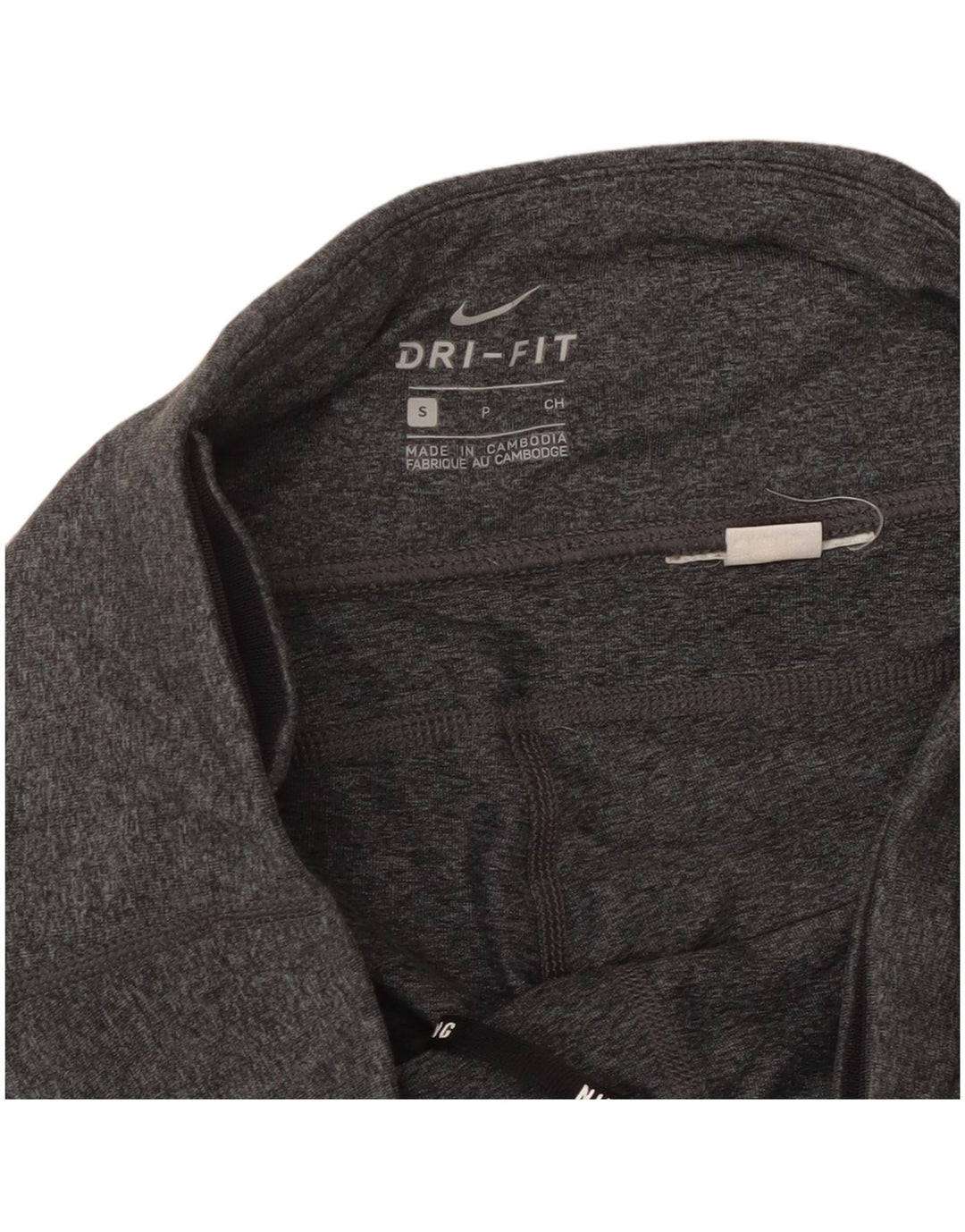 Leggings Nike Dri Fit Femininas UK 10 Pequenas Cinza Flecked