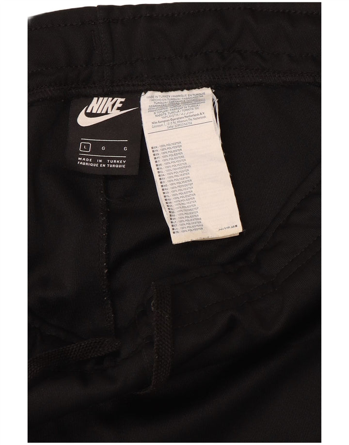 NIKE Mens Graphic Tracksuit Calças Joggers Grande Poliéster Preto