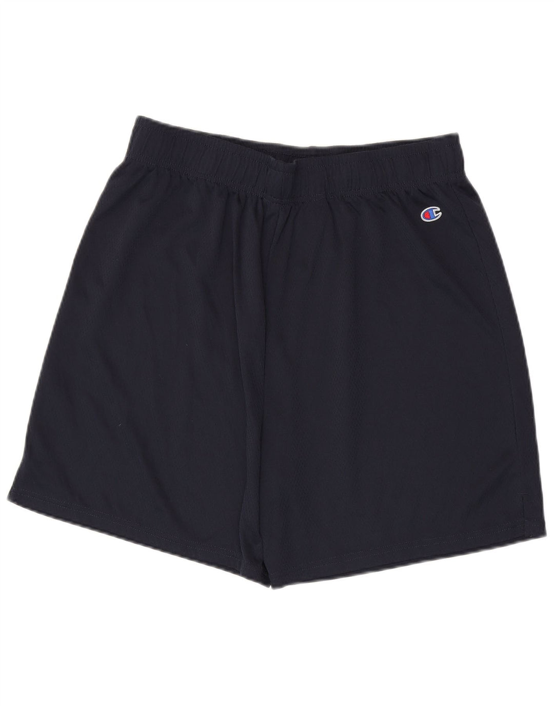 Shorts esportivos masculinos Champion grande poliéster azul marinho