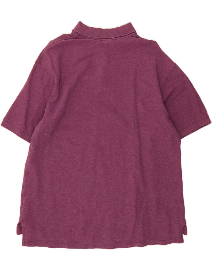 L.L.BEAN Mens Polo Shirt Large Purple Cotton Vintage L.L.Bean and Second-Hand L.L.Bean from Messina Hembry 
