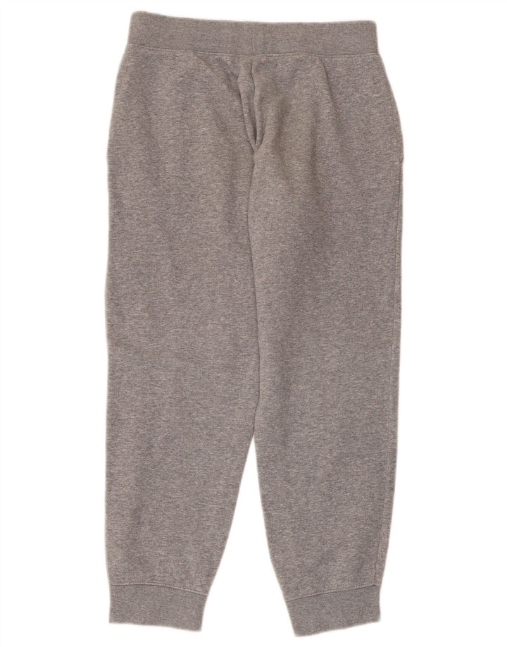NIKE Boys Tracksuit Trousers Joggers 10-11 Years Medium  Grey Cotton