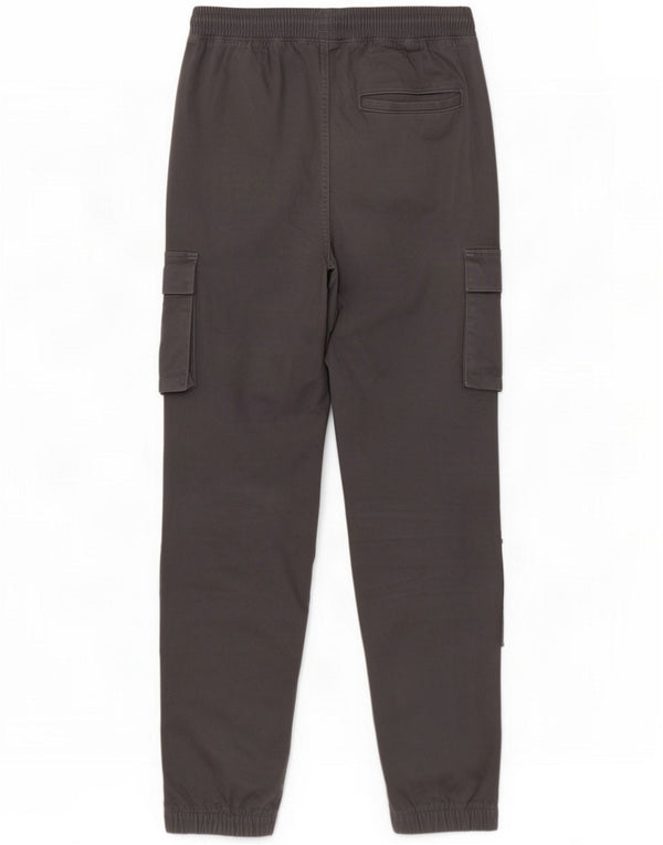 Hollister Mens Joggers Cargo Calças Médio W32 L29 Algodão Cinza