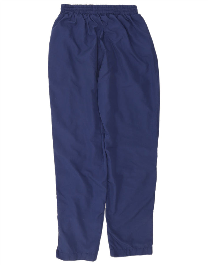 Calça de treino feminina Reebok UK 12 poliéster azul marinho médio