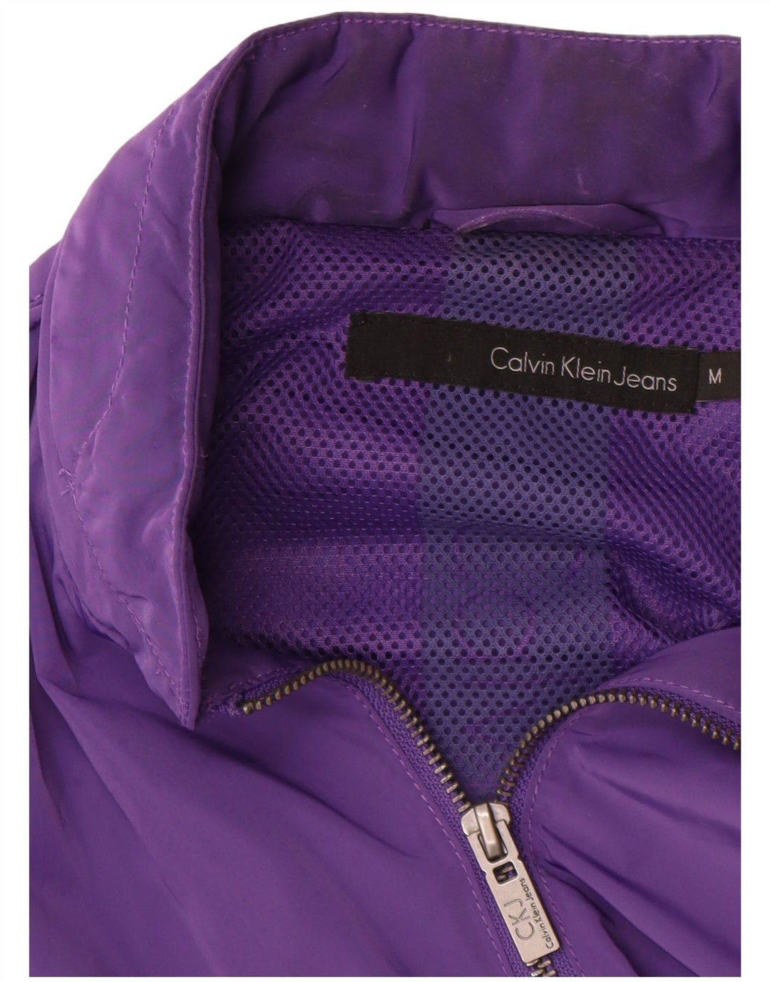 Jaqueta Calvin Klein Jeans Feminina Graphic Bomber UK 14 Médio Roxo