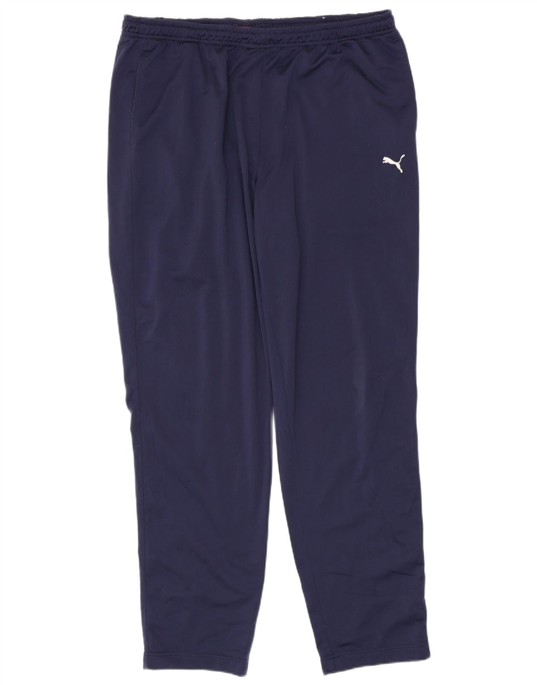Calça de treino masculina Puma 2XL poliéster azul marinho