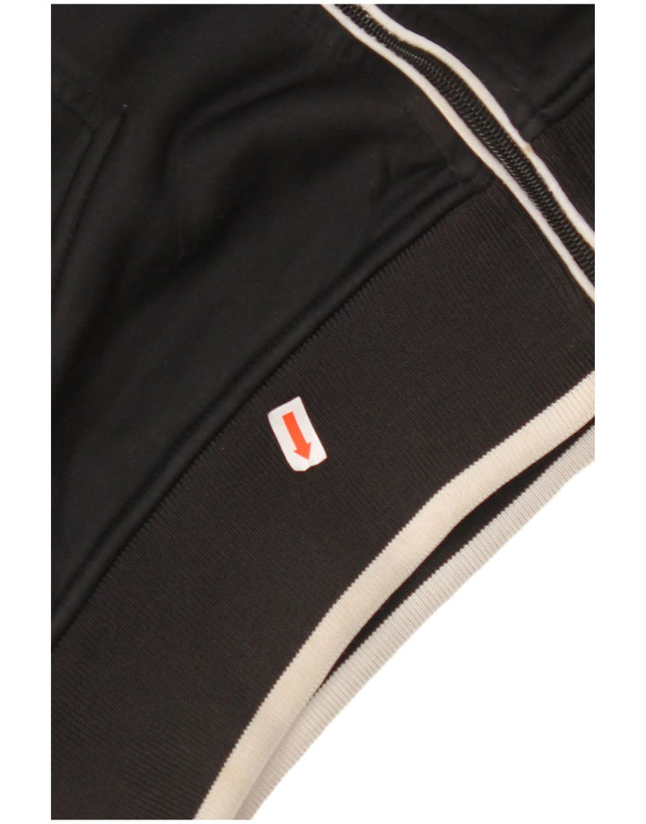 JACK & JONES Suéter feminino com capuz e zíper Reino Unido 14 bloco colorido preto médio