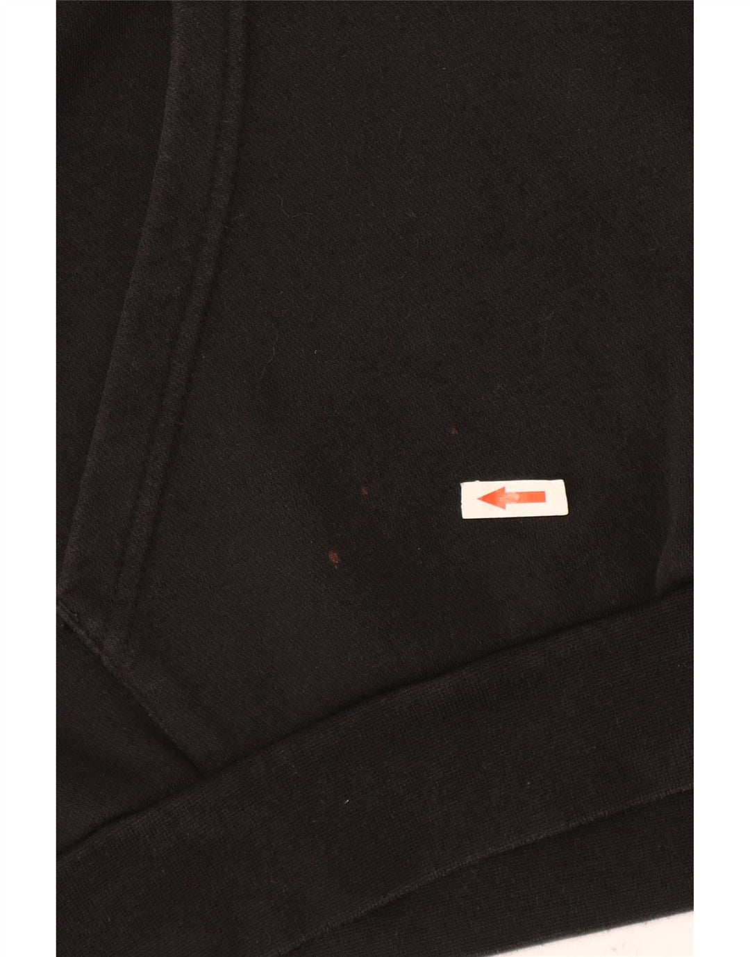 Adidas Mens Hoodie Jumper Médio Algodão Preto