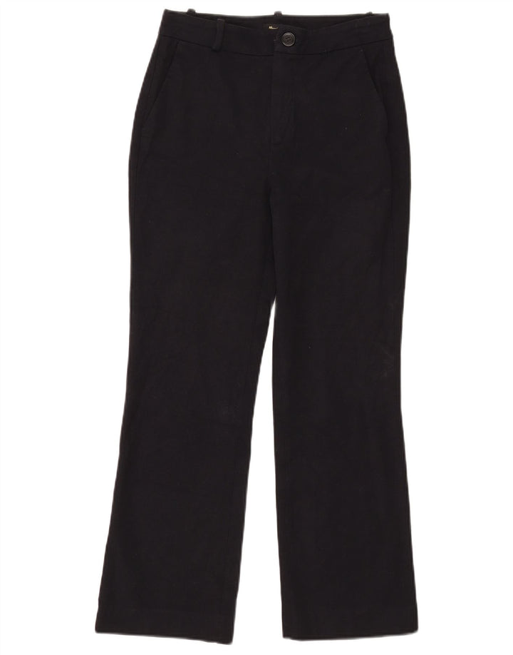 Calça Chino Feminina Massimo Dutti Bootcut 2XS W24 L25 Preta