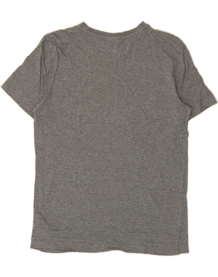 PUMA Mens T-Shirt Top Medium Grey Cotton Vintage Puma and Second-Hand Puma from Messina Hembry 