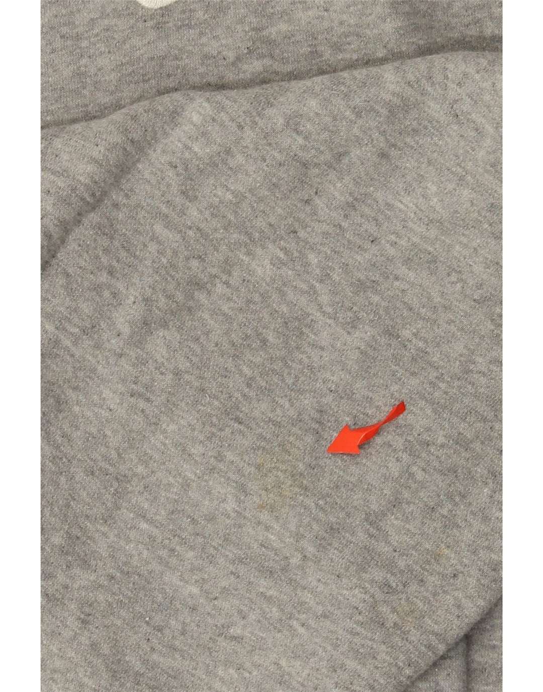 NIKE feminino oversized crop moletom jumper UK 14 médio cinza algodão