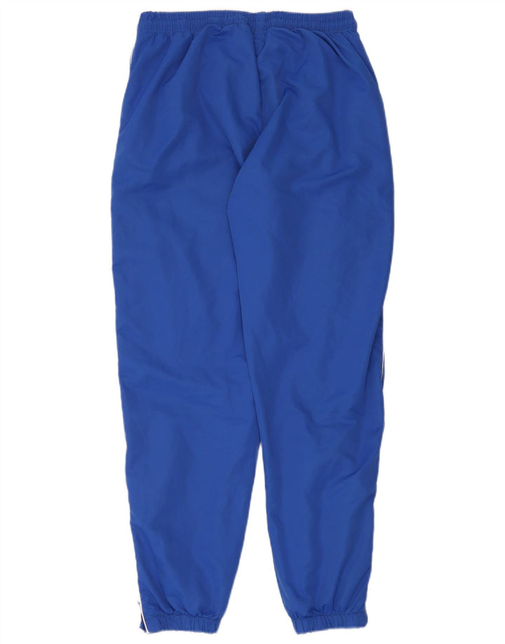 Calça de treino masculina Lacoste tamanho 6 XL azul poliéster