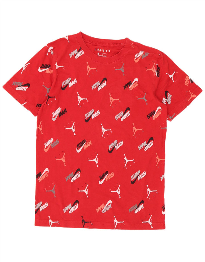 Camiseta Jordan Boys Regular Graphic 12-13 anos grande vermelho