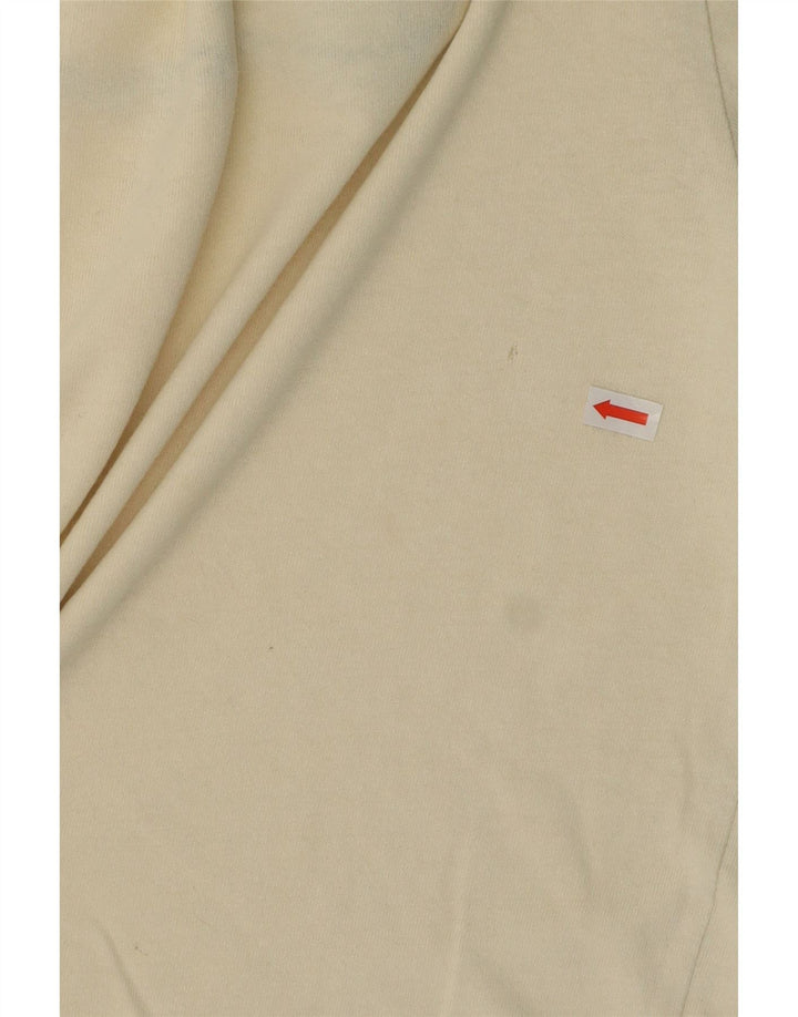 Camiseta gráfica masculina Champion, top médio de algodão off white