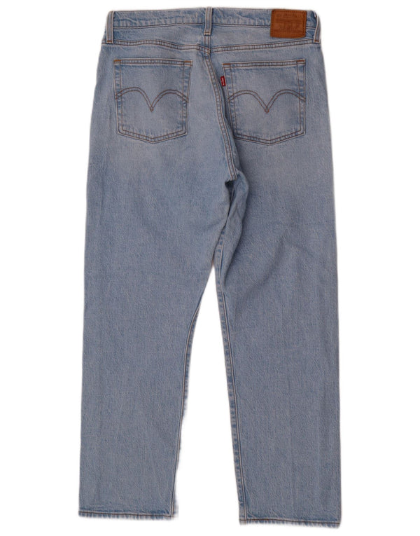 Calça jeans feminina Wedgie Straight LEVI'S W31 L28 algodão azul