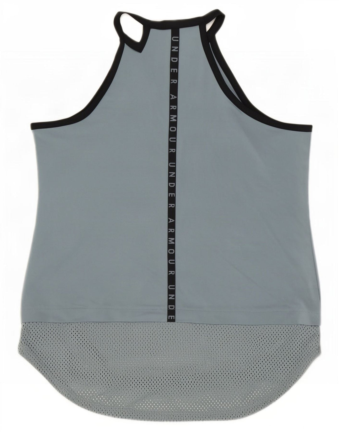 Colete gráfico feminino Under Armour Heat Gear Top UK 12 cinza médio