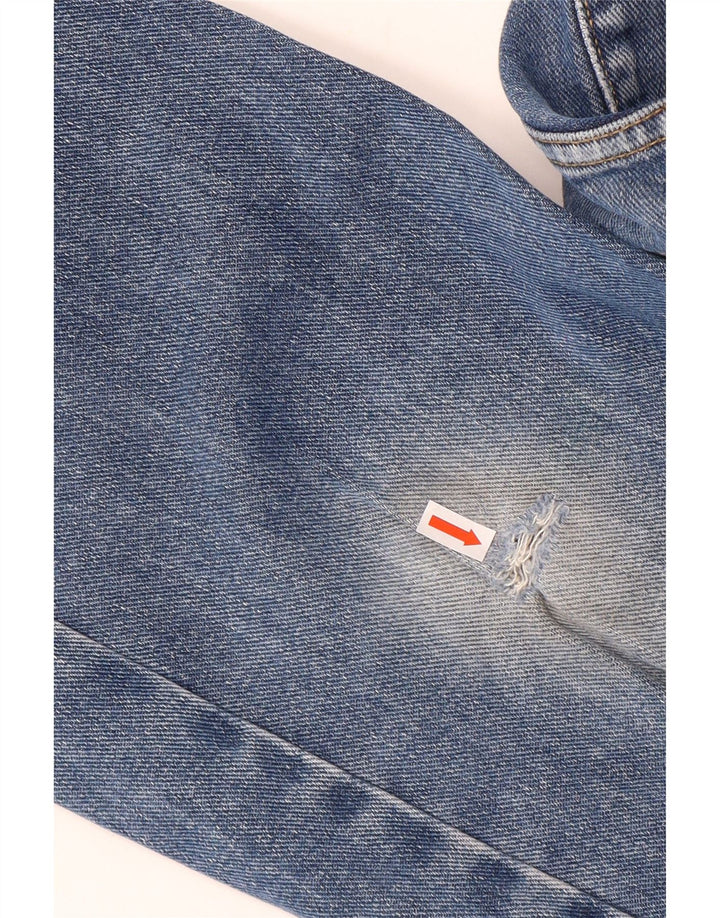 Carhartt Masculino Straight Jeans W32 L30 Azul Algodão