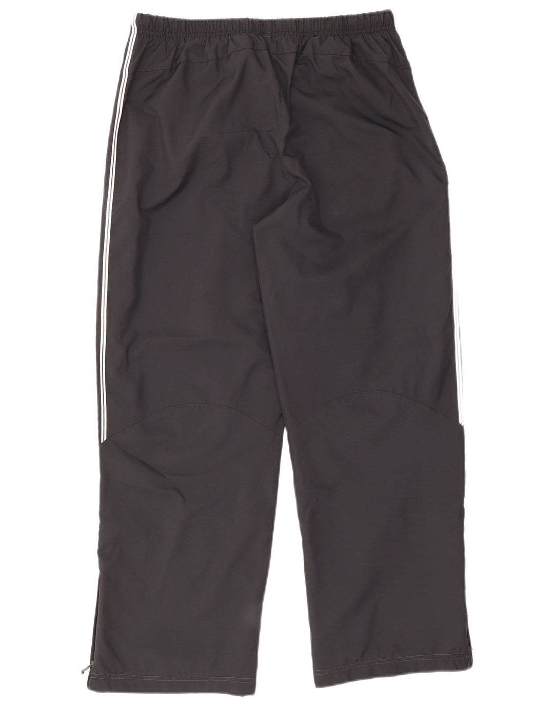 Adidas Womens Tracksuit Calças Joggers UK 14 Médio Preto Poliéster