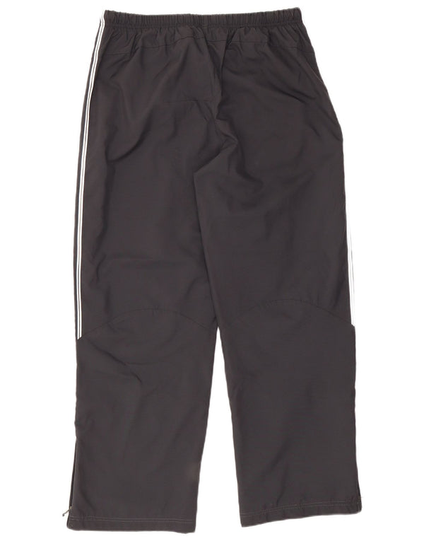 Adidas Womens Tracksuit Calças Joggers UK 14 Médio Preto Poliéster