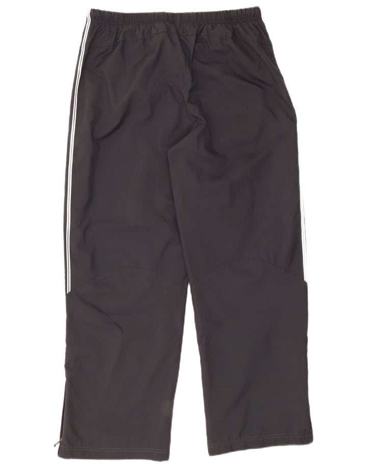 Adidas Womens Tracksuit Calças Joggers UK 14 Médio Preto Poliéster