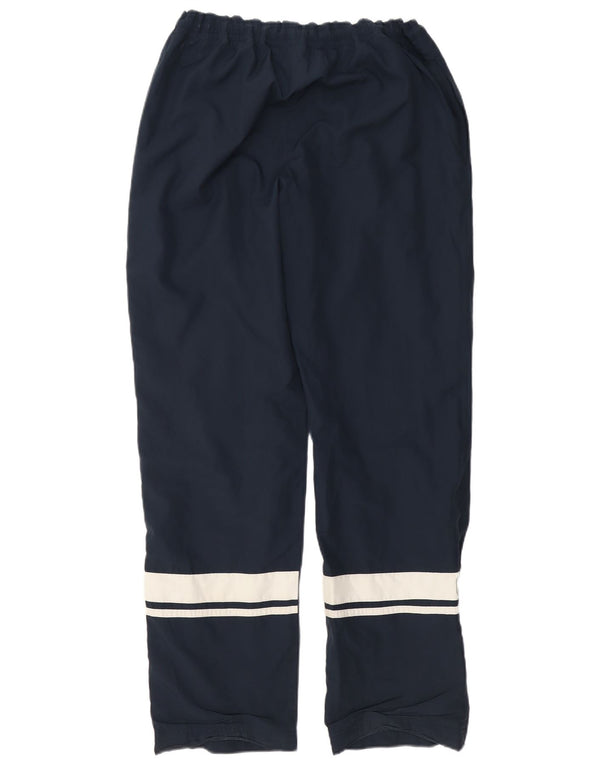 Calça de treino masculina Sergio Tacchini médio azul marinho colorblock