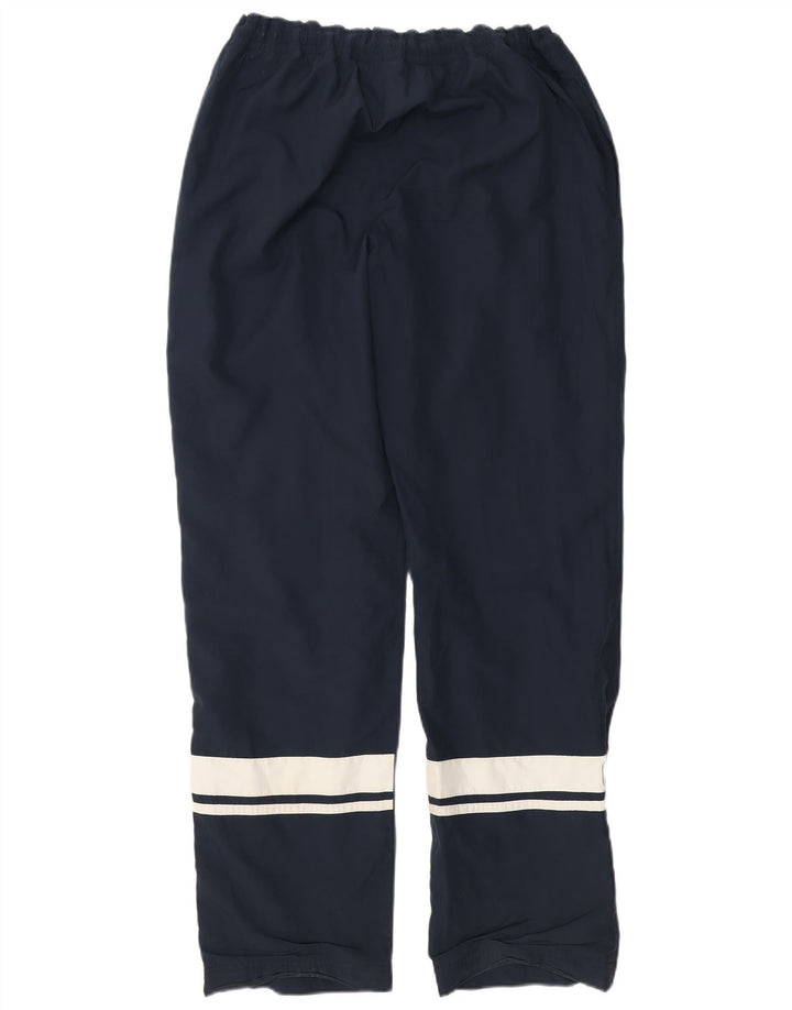 Calça de treino masculina Sergio Tacchini médio azul marinho colorblock