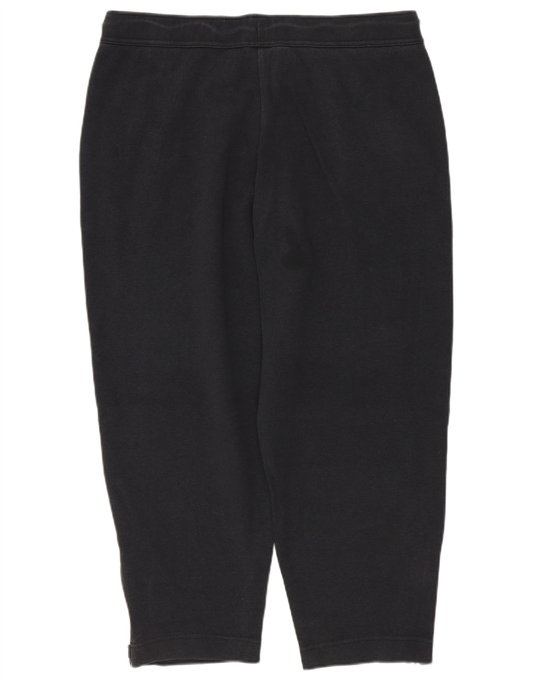 Calça de treino Nike feminina Capri UK 14 médio preto algodão