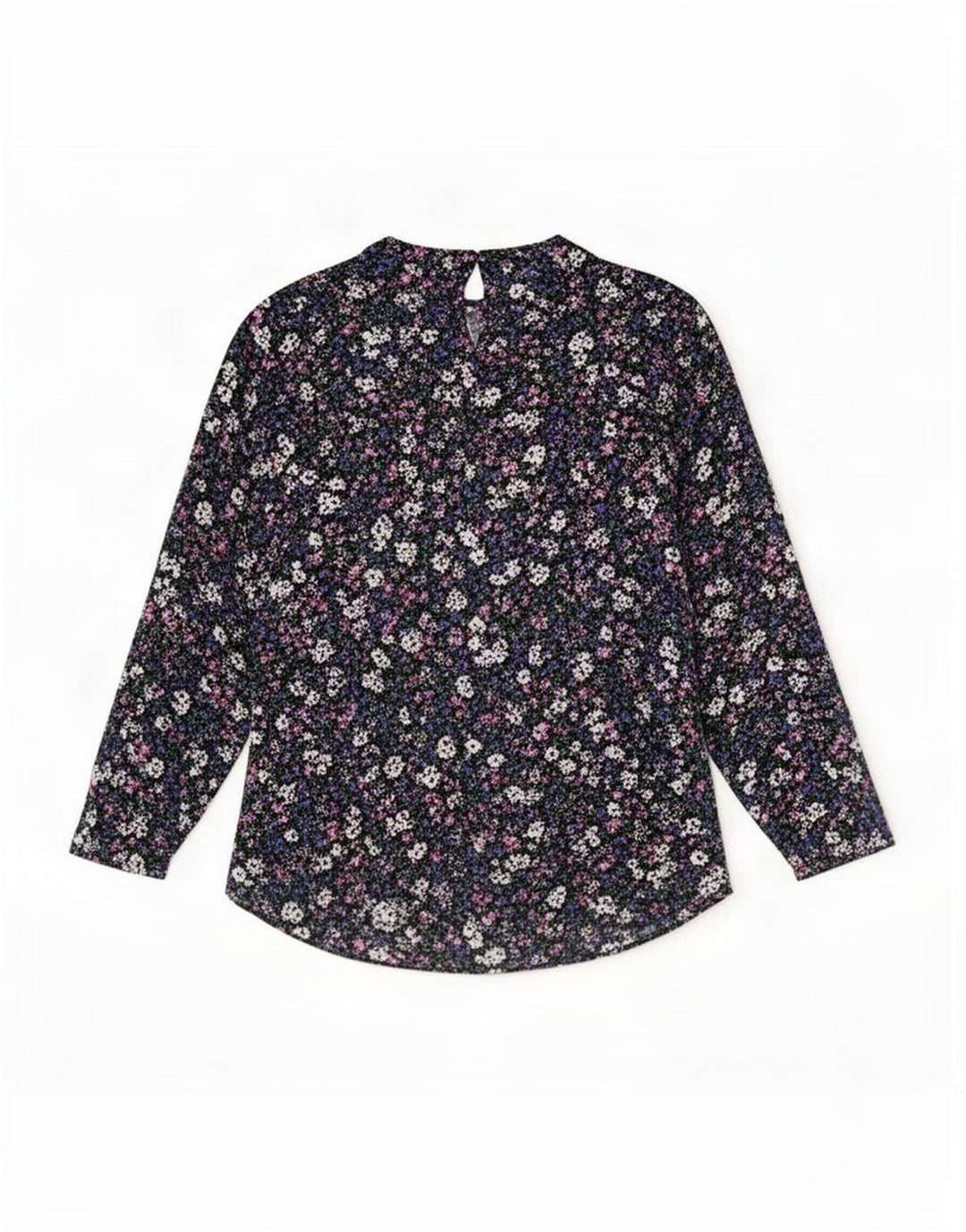 Blusa feminina Marks & Spencer UK 10 pequena floral multicolorida