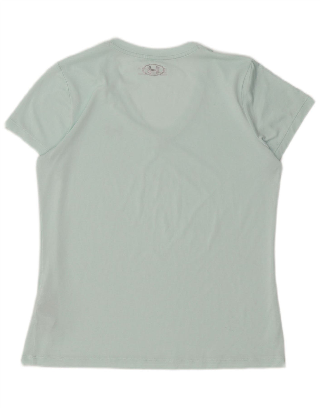 Camiseta feminina UNDER ARMOUR Heat Gear UK 14 poliéster turquesa médio