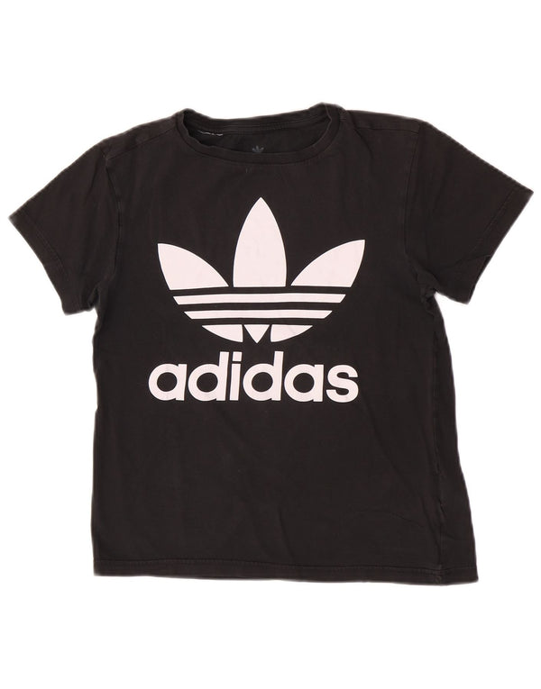 Camiseta Adidas Meninas Graphic 11-12 Anos Preto