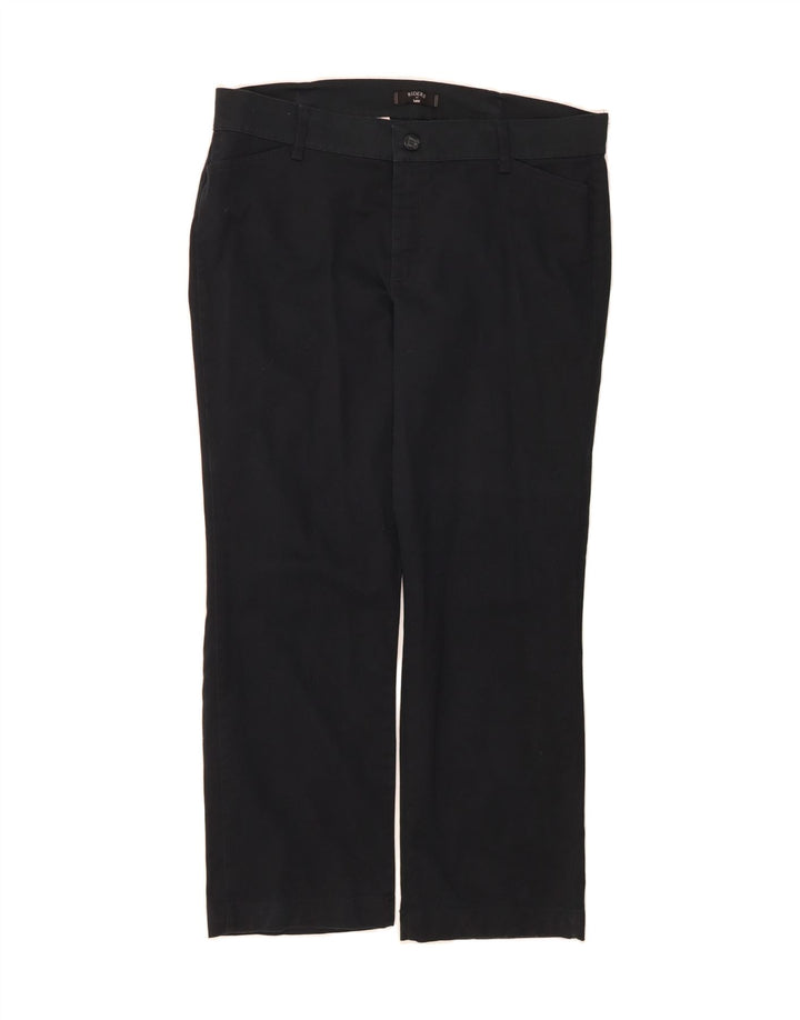 LEE Womens Riders Straight Casual Trousers W36 L29 Black Cotton Vintage Lee and Second-Hand Lee from Messina Hembry 