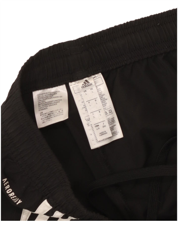 Calça Adidas Aeroready Masculina Grande Poliéster Preto