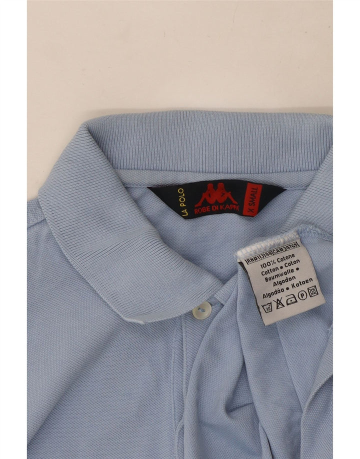 Camisa polo masculina Kappa XS azul algodão